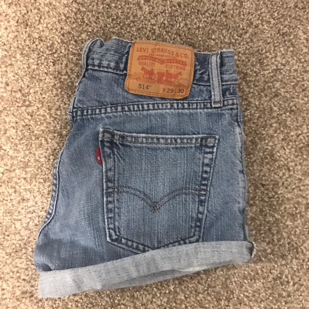 Vintage Levi Denim Jean Shorts